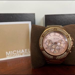 Rose gold Michael Kors Watch